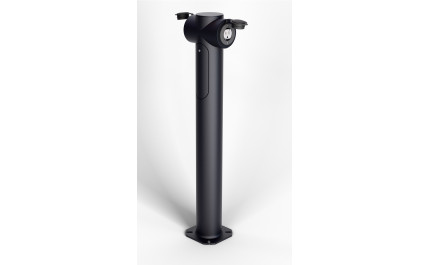 Parking pedestal 30 inches Round, two sides